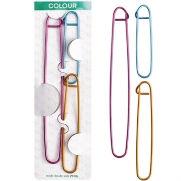 PONY maskeholder – 3 stk. assorterede i metal